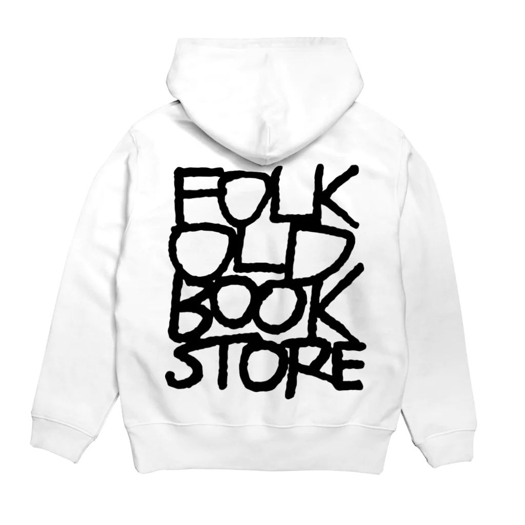 FOLK old book storeのFOLK old book store パーカーの裏面