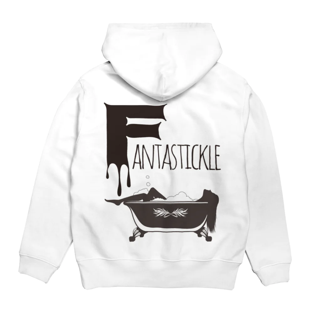 蜜ʕ•ﻌ•✻のFantastickle(ミルクチョコ・フチなし) Hoodie:back