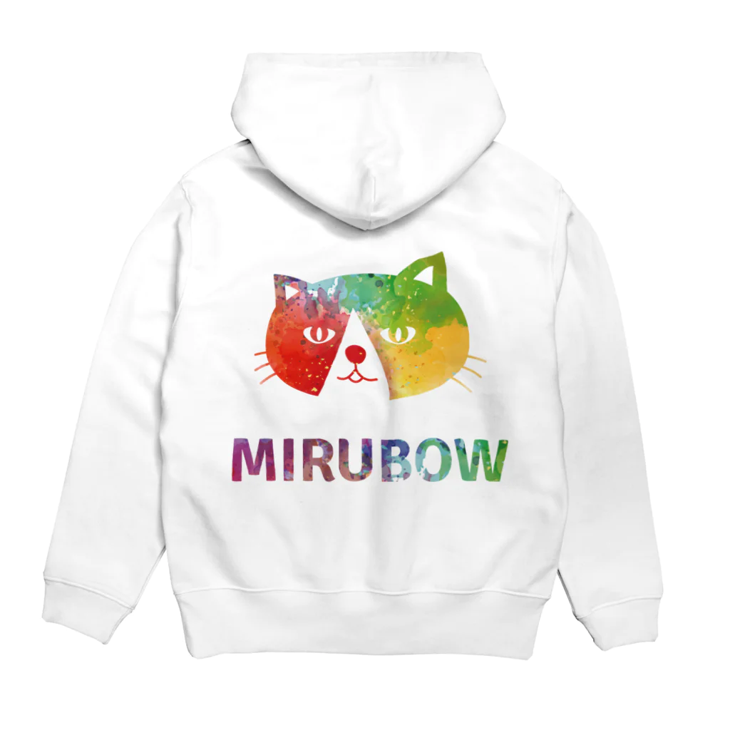 MIRUBOW SHOPのMIRUBOW パーカー Hoodie:back