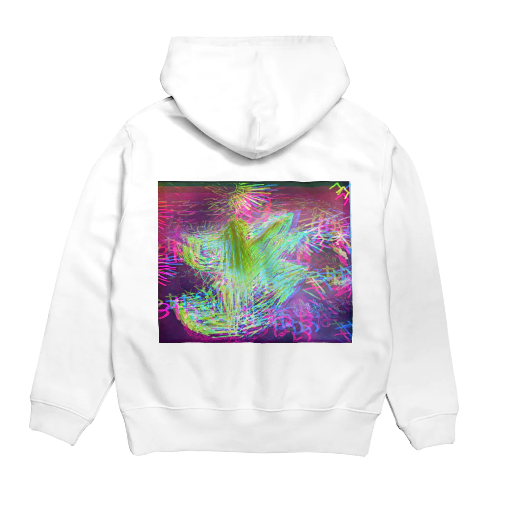 さきちゃんのおみせのCOVID-19 Nightmare Hoodie:back