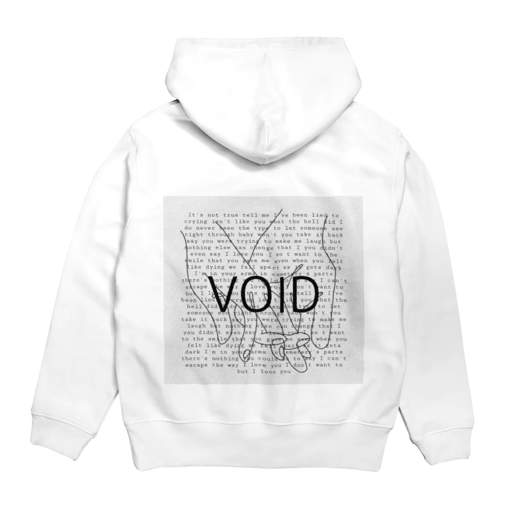 VOiDのVOiD パーカーの裏面