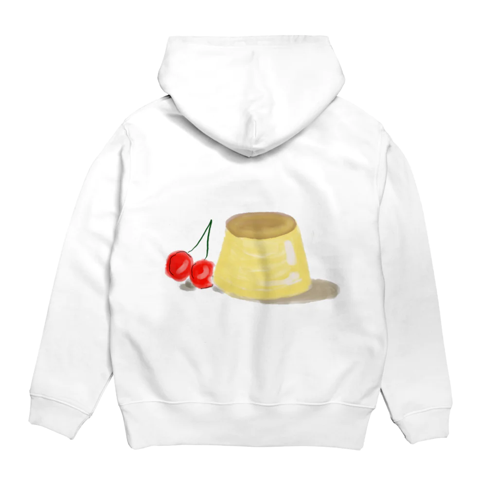 ゆめむすびのプリンプリン Hoodie:back