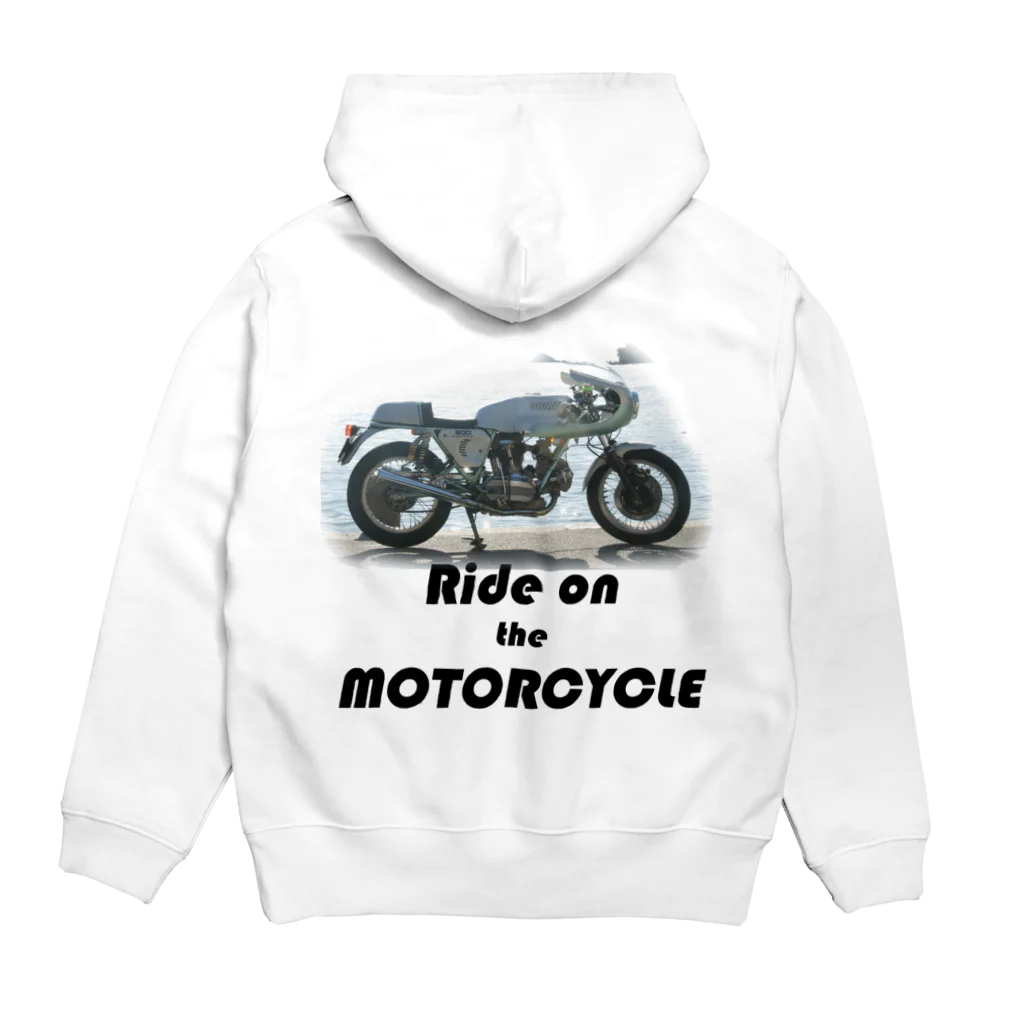 MoonWalkerのRide on the MOTORCYCLE 2 Hoodie:back