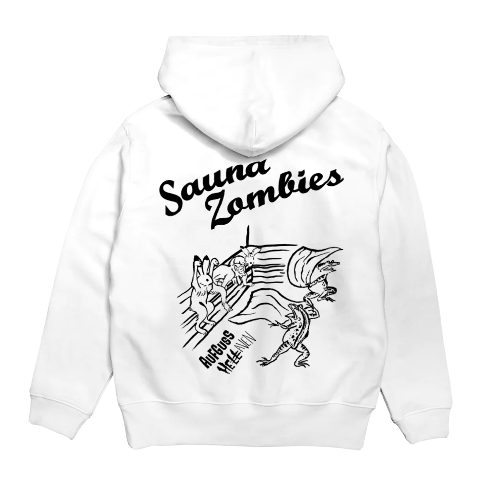 SAUNA ZOMBIESのSAUNAZOMBIES - アウフギーガ HOODIE BRIGHT- Hoodie:back