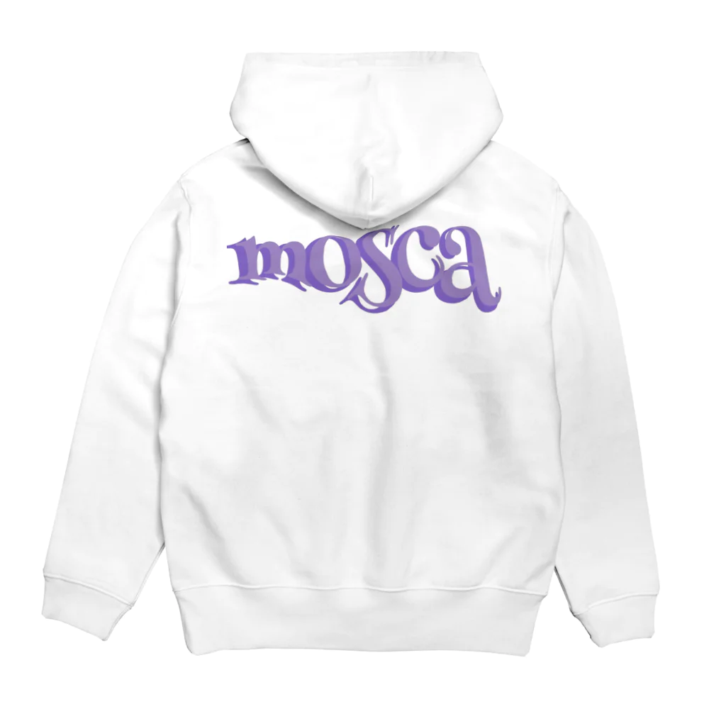 MOSCAのMOSCA バックシルエットパーカー Hoodie:back