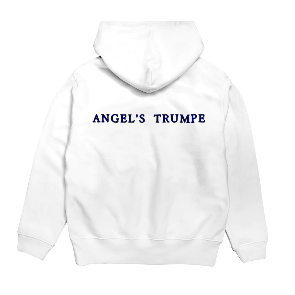 mujigae artのangirls trumpe パーカーの裏面