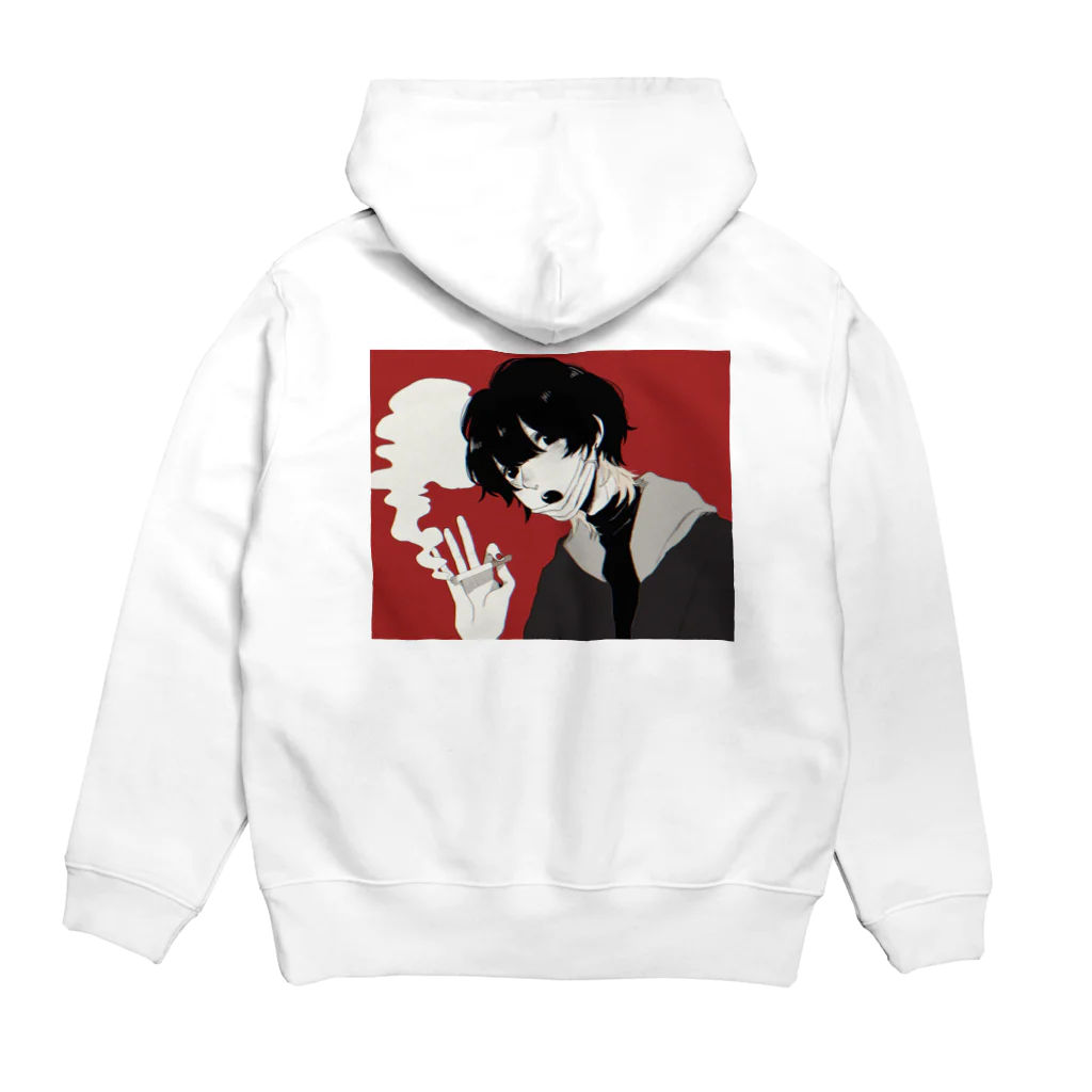 CIGARETTE LOVERSのCIGARETTE LOVERS LOGO Hoodie  パーカーの裏面