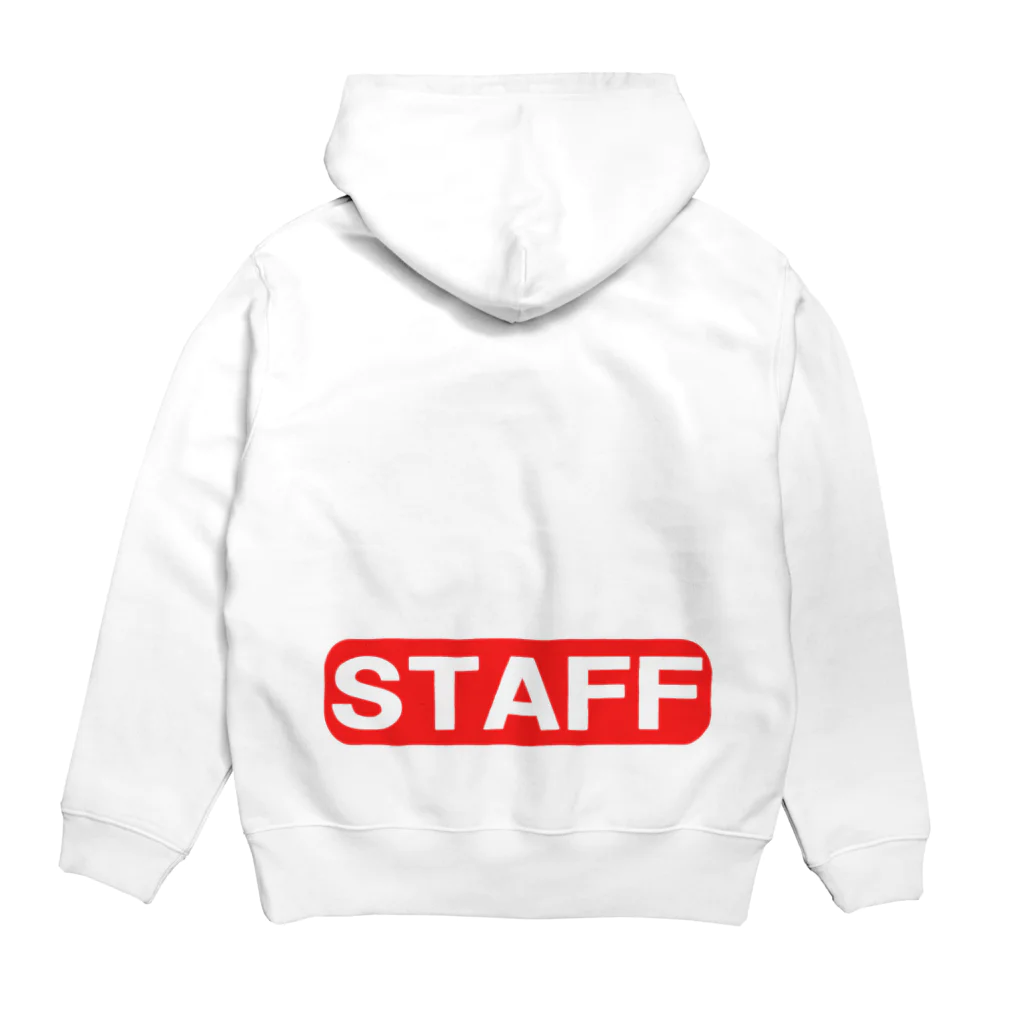 AAAstarsのSTAFF　ー両面ﾌﾟﾘﾝﾄ Hoodie:back