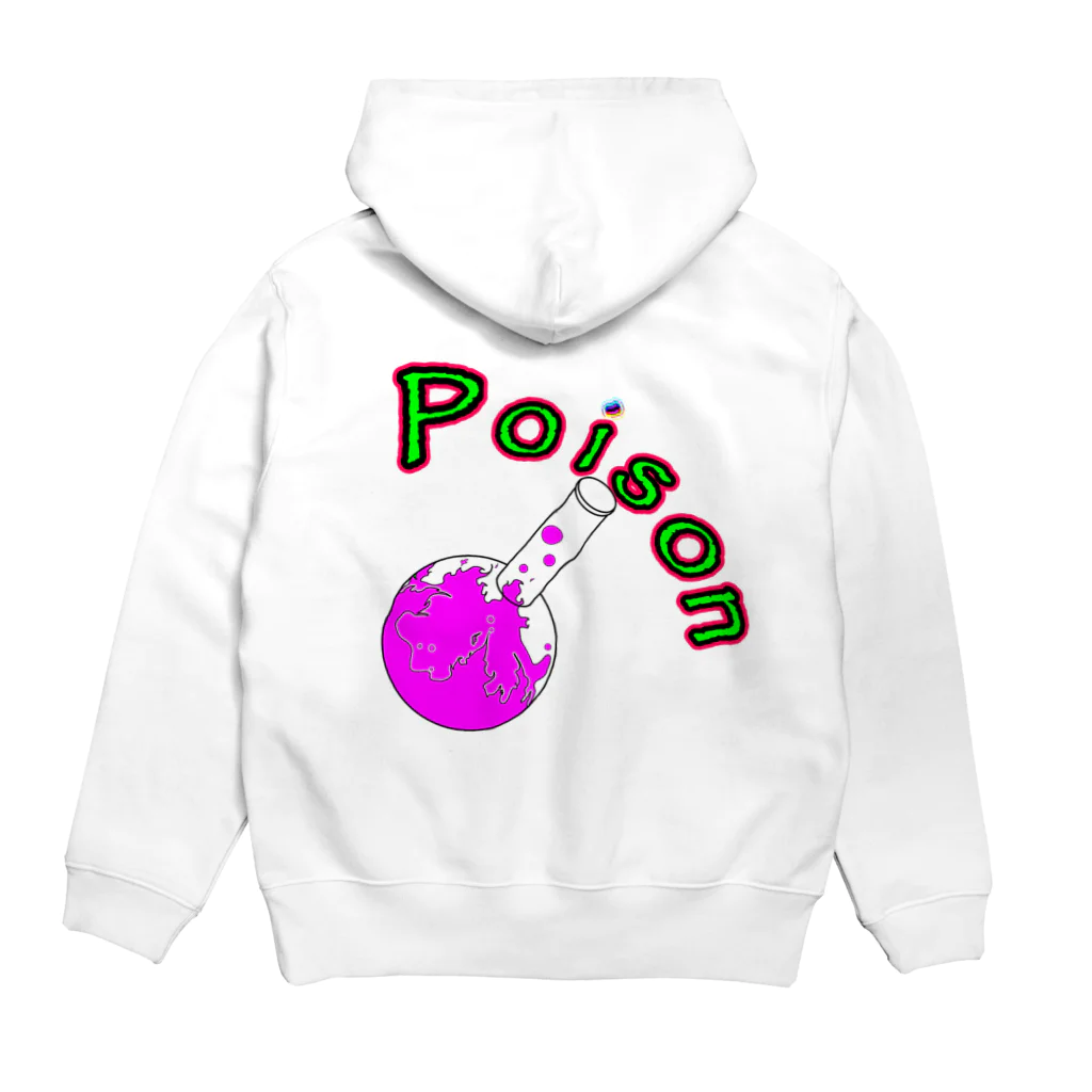 MizuriのPoison TEE. & Hoodie パーカーの裏面