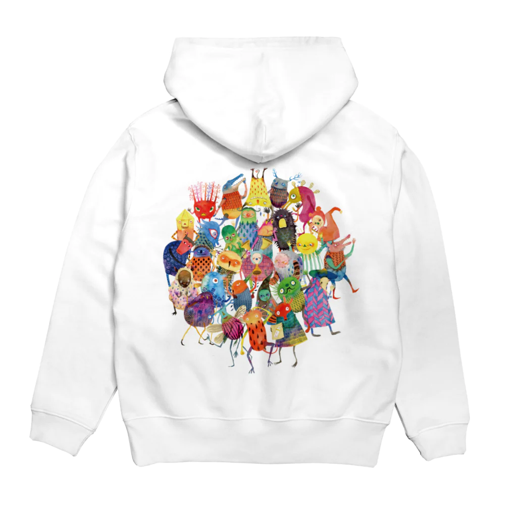 スーパーファンタジー絵描き　松野和貴のちょこっと妖精 Hoodie:back