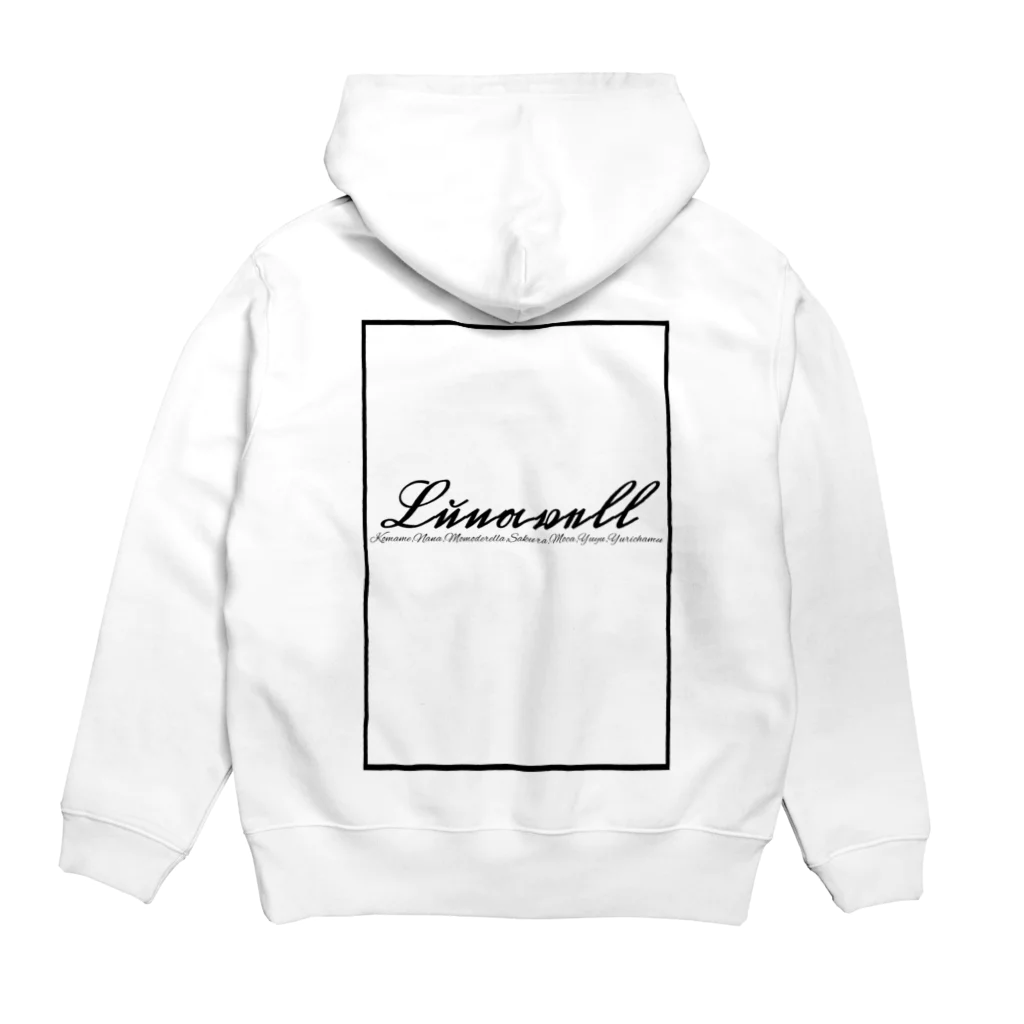 Bell the catのLunavell🌙オリジナルパーカーvol.1 Hoodie:back