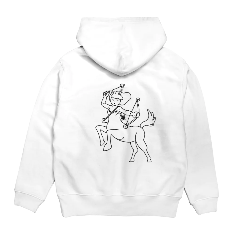 にしだまさひろのミノタウロスちゃん Hoodie:back