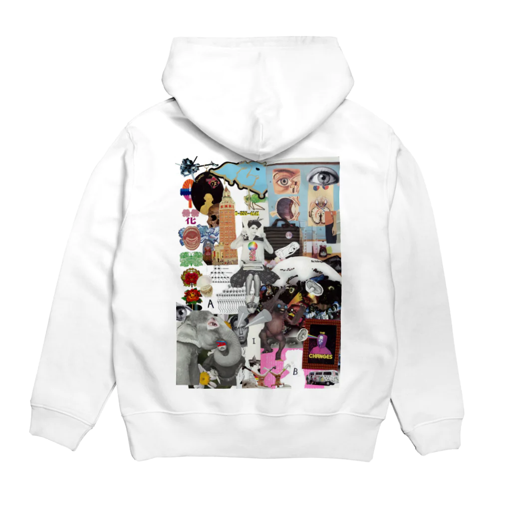 KIKUKUSURIのex A-GIRL　 Hoodie:back