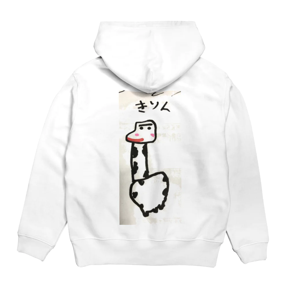 きりん？のきりん？ Hoodie:back