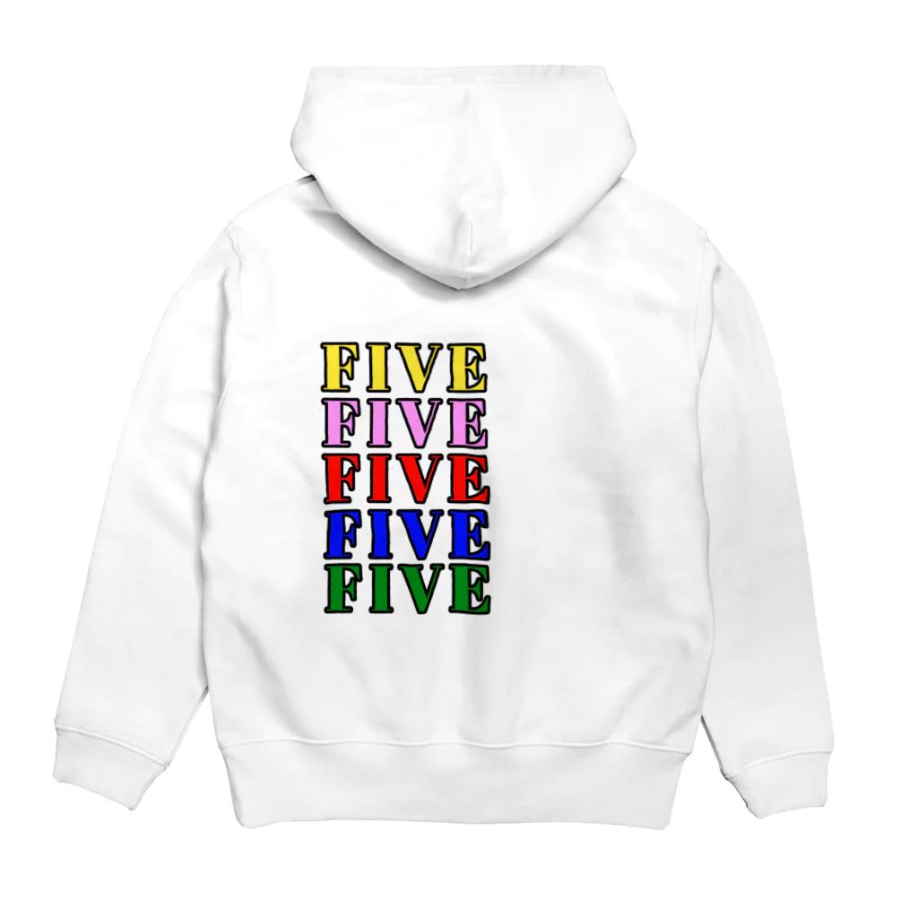 BANGのFIVE Hoodie:back