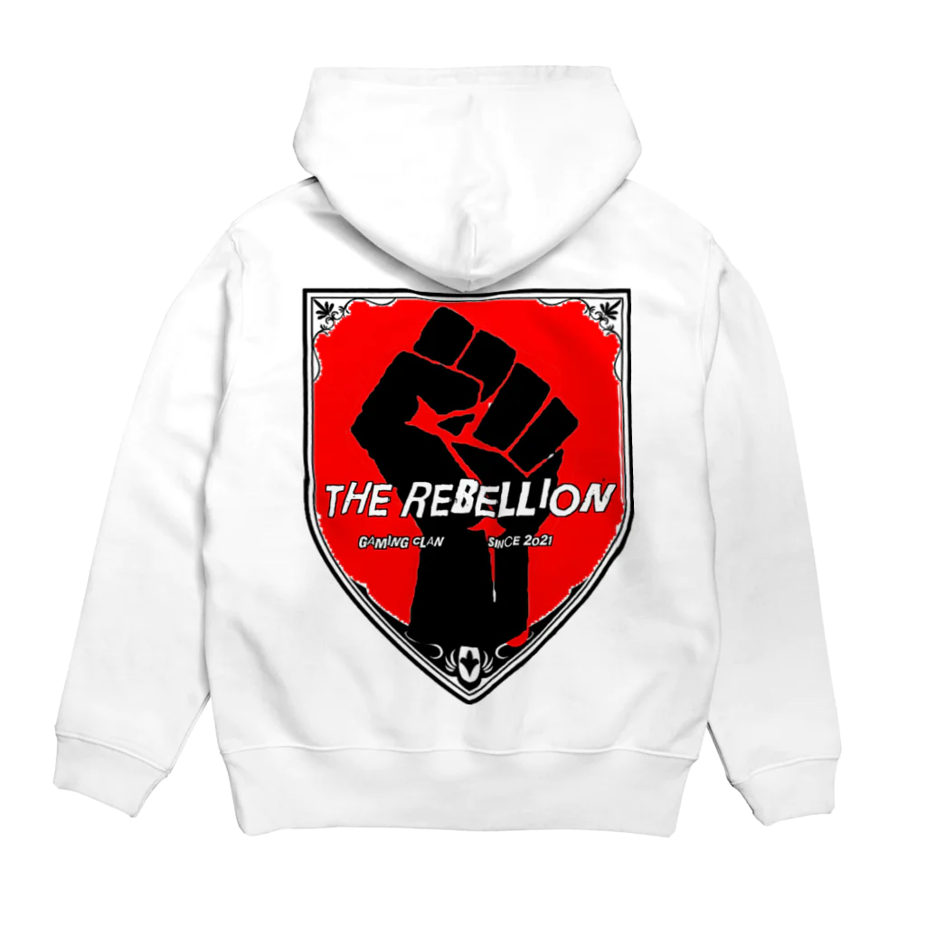 FimbaのThe Rebellion Gaming Clan グッズ パーカーの裏面