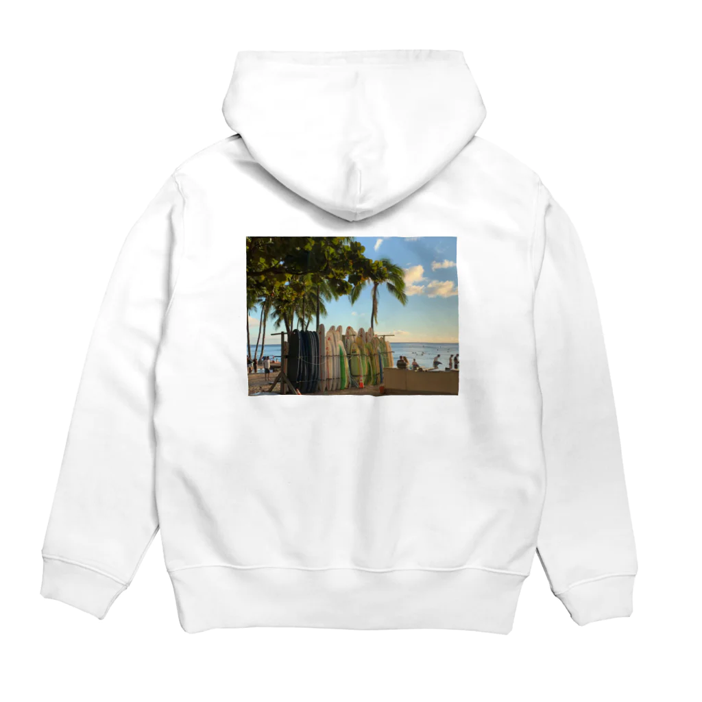 Aloha and co.のSurf board Hoodie:back