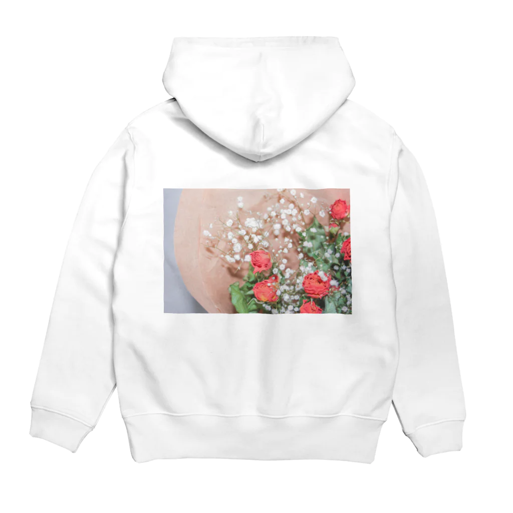 meguru kitanoのflower Hoodie:back