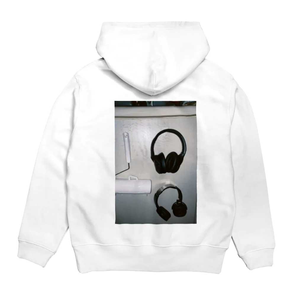 takeruのミュージックライフ Hoodie:back