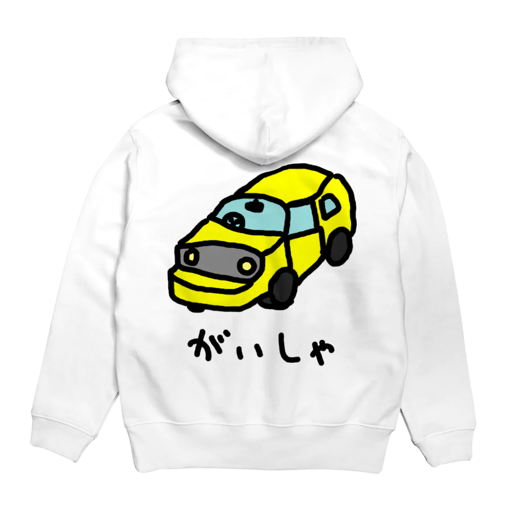 脂身通信Ｚのがいしゃ Hoodie:back