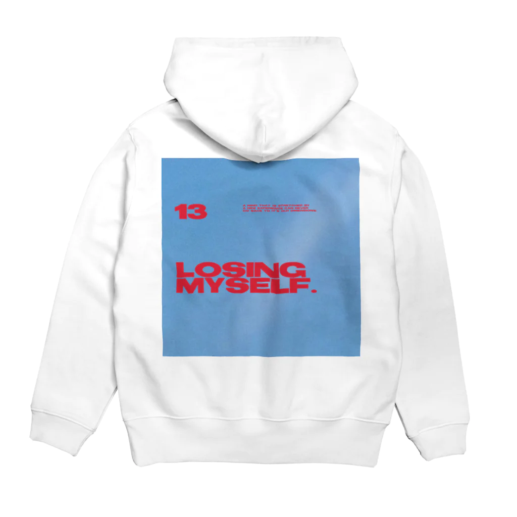 ym.の13/losing myself. Hoodie:back