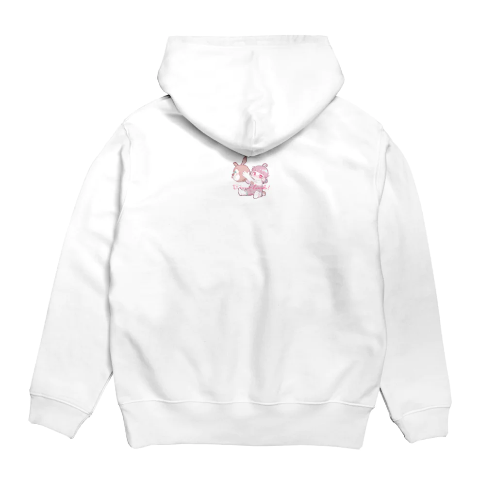 ムタリの倉庫の[隠]着ぐるみのミナイデちゃん Hoodie:back