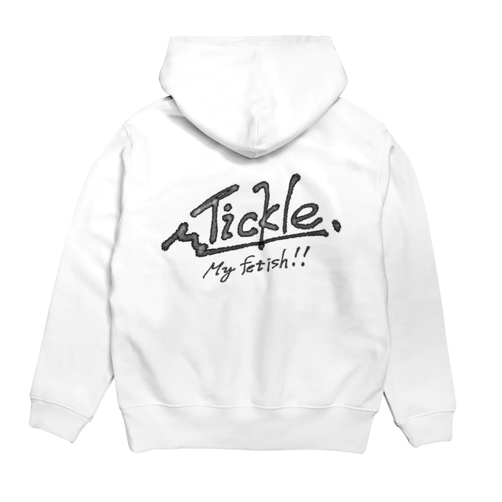 蜜ʕ•ﻌ•✻のtickleグッズ Hoodie:back