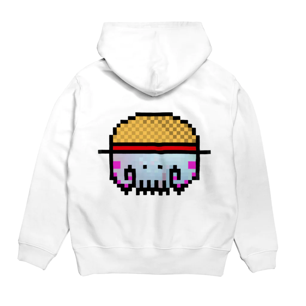 Taco's Storeの麦わらTacoドットver. Hoodie:back