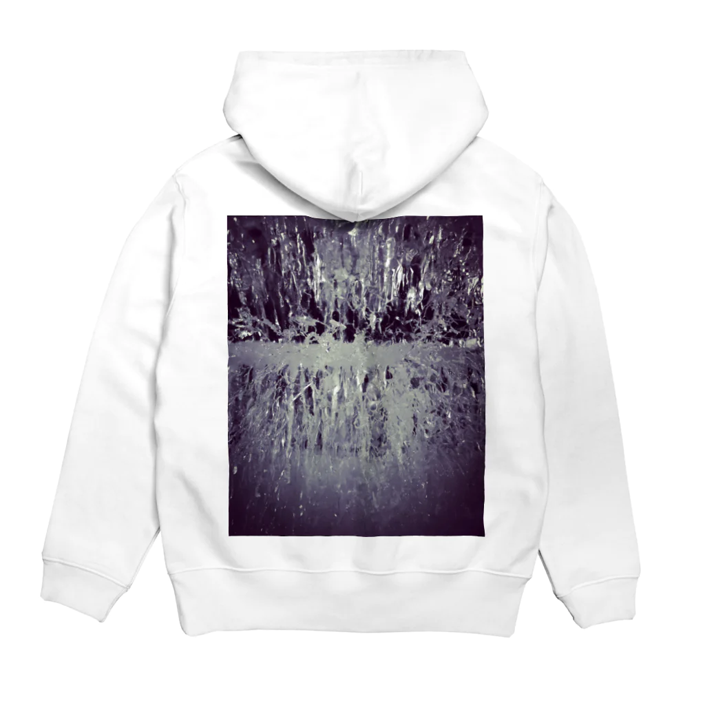 -Chouchou-の氷の壁 Hoodie:back