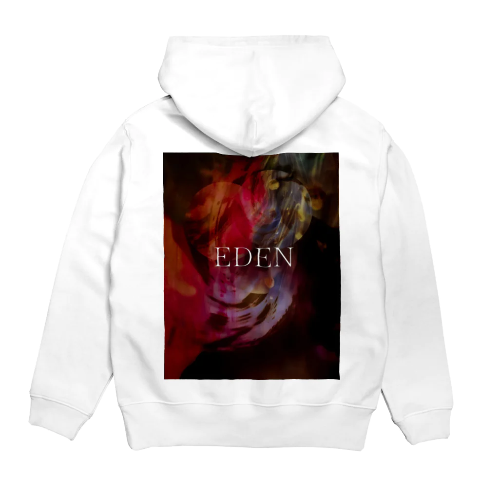 ゆるいぬとゆるねこのEDEN Hoodie:back