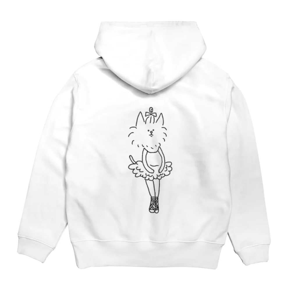 あいちのバレリーナメルちゃん Hoodie:back