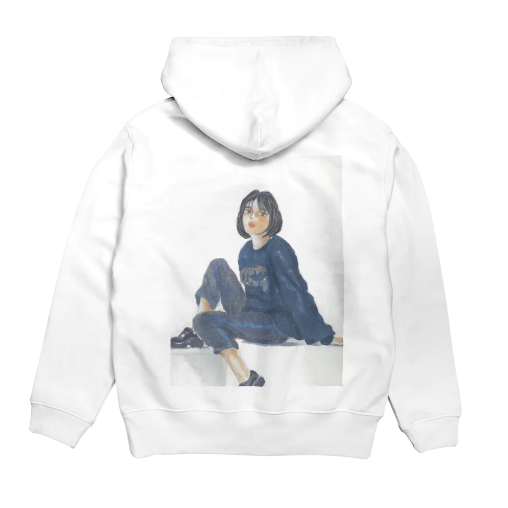 アナログ製作所のKAWAII女子 Hoodie:back