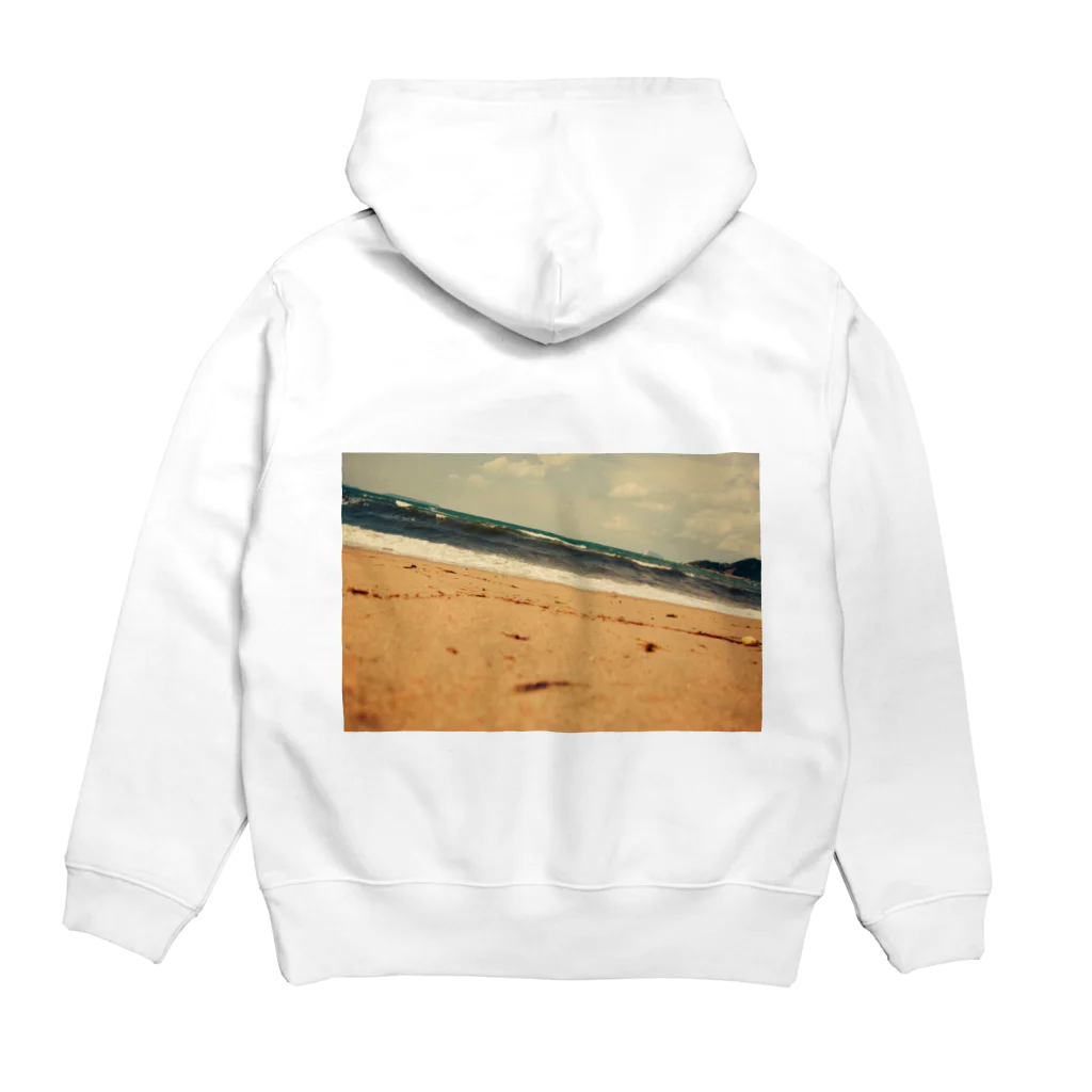 ぱしゃりのsea Hoodie:back