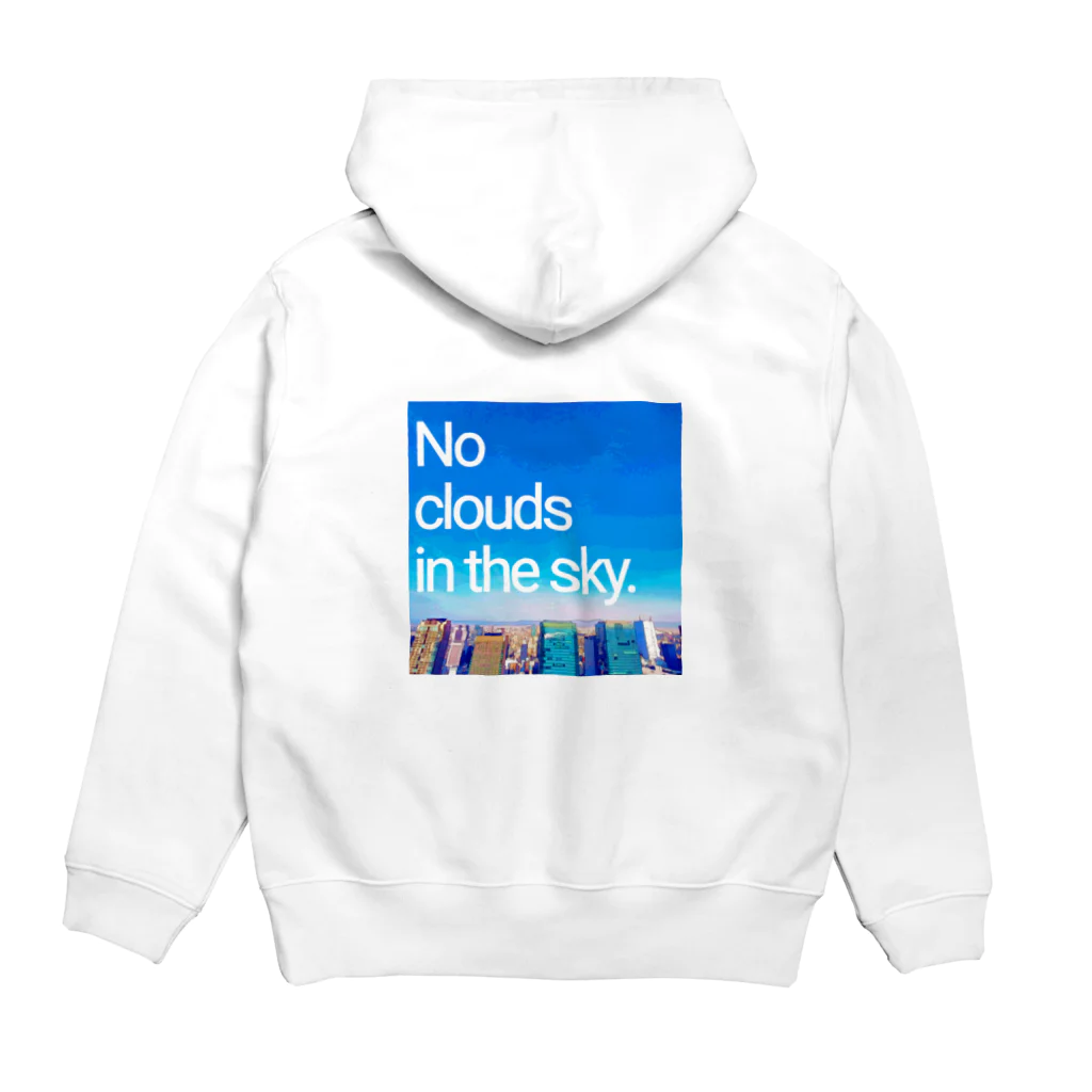 NeguseのNo clouds in the sky. Hoodie:back