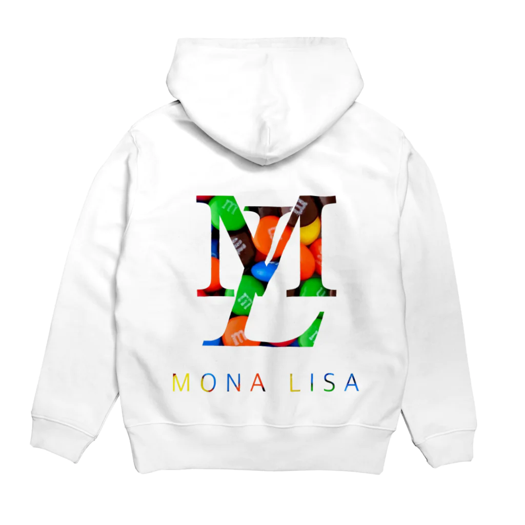 Elvis-MersonのMONALISA ✖️ BEAR Hoodie:back