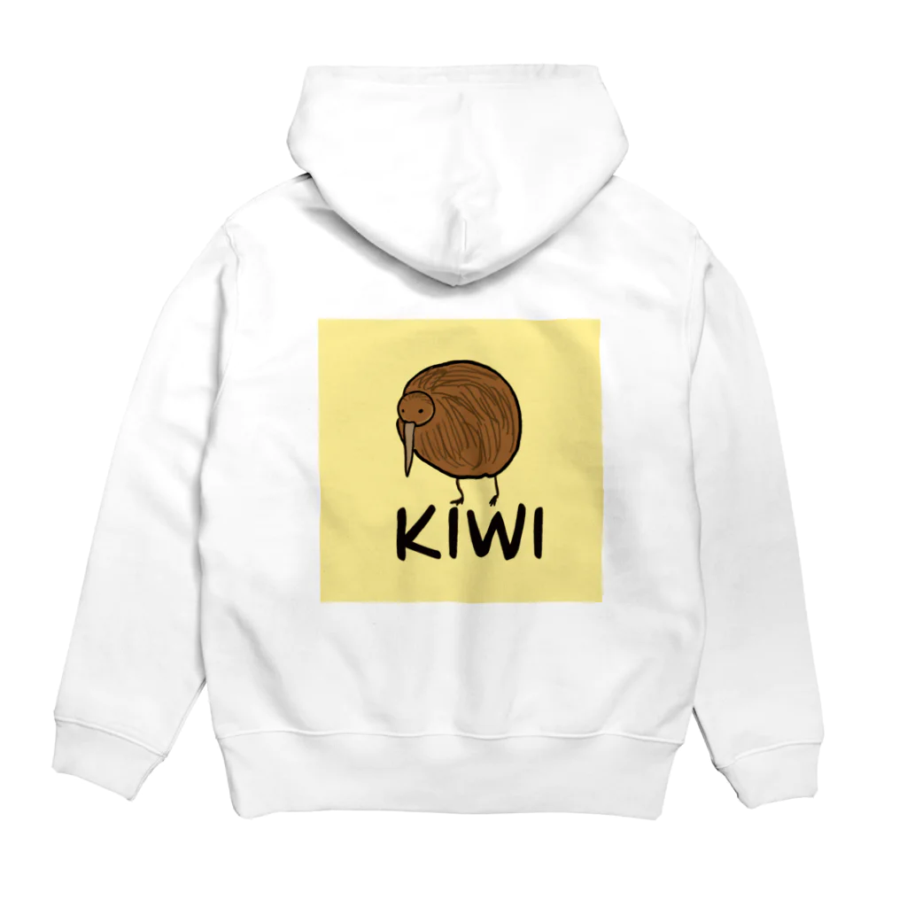 chienotobiraのキウイとkiwi Hoodie:back