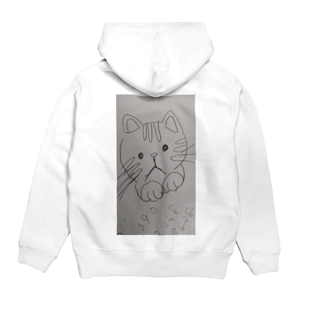 まぁいっかぁのにゃんたろう Hoodie:back