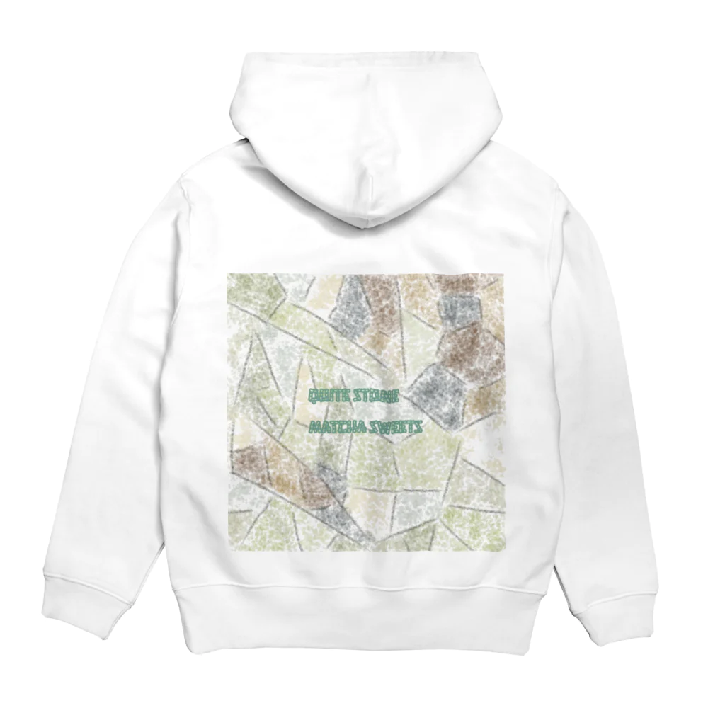 LeafCreateのQuiteStone MatchaSweets Hoodie:back