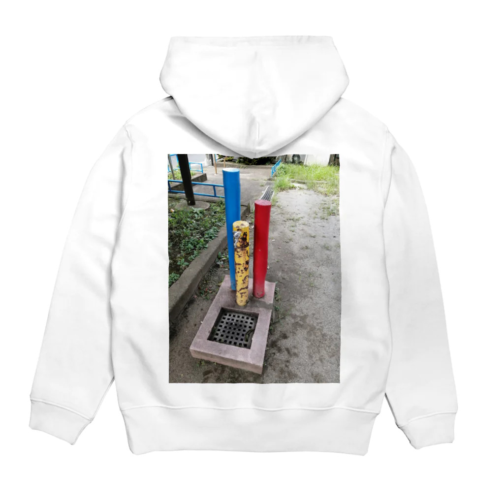 いのちばっかりさofficialのパンダ公園 Hoodie:back