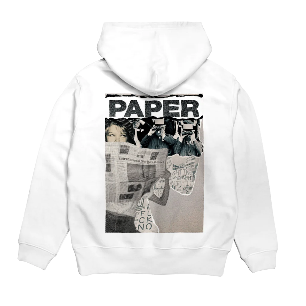 SassyのPaper Hoodie:back