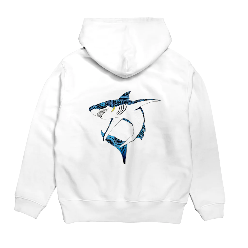 DGのタトゥーシャーク🦈 Hoodie:back