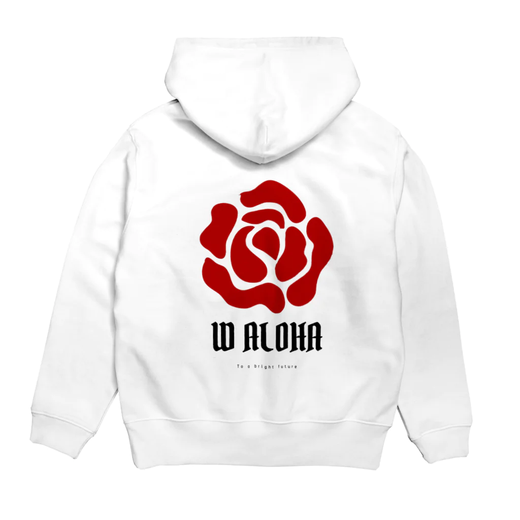 W ALOHAのW ALOHA Hoodie:back