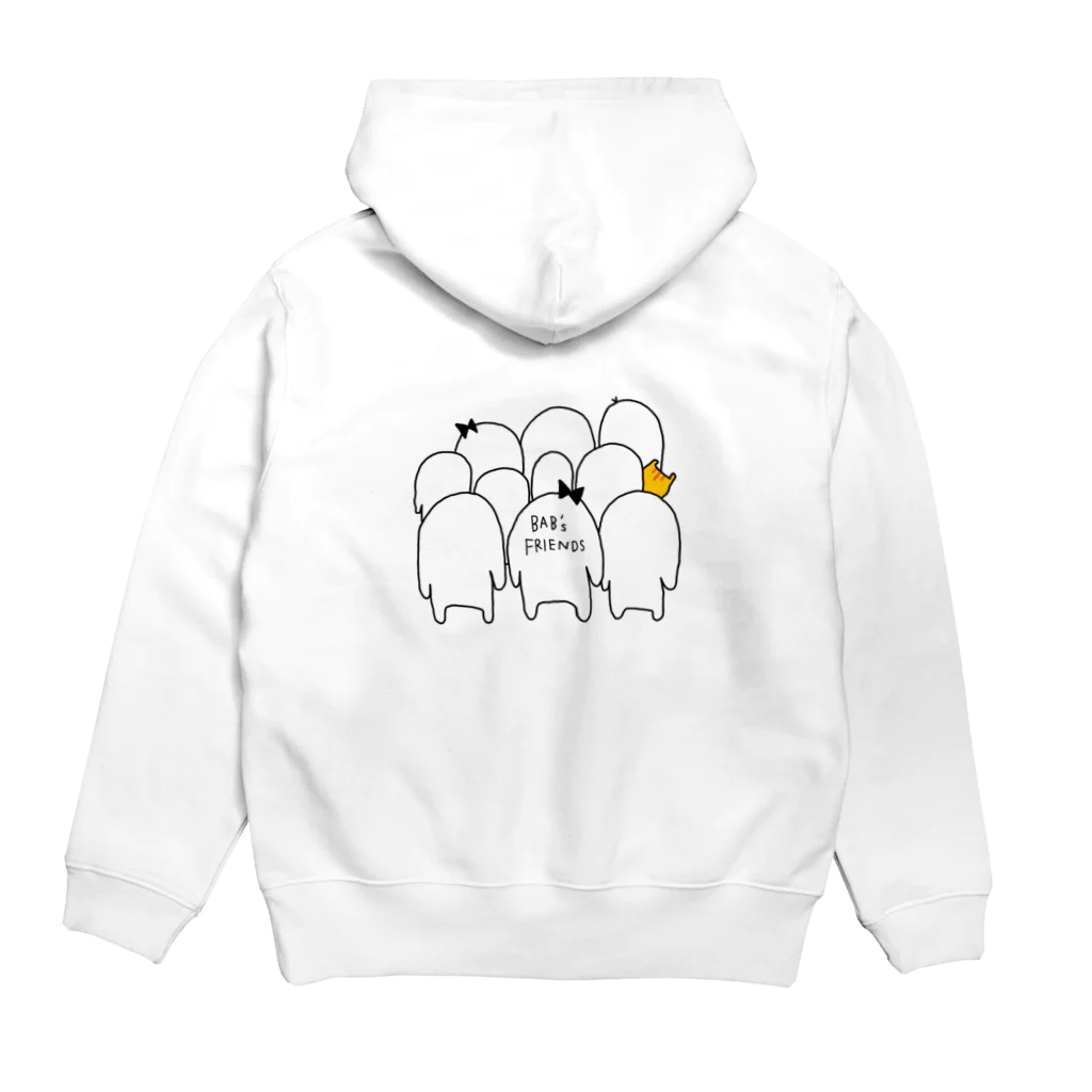 BAB’s Friends Shopのビーエービーフレンズ Hoodie:back