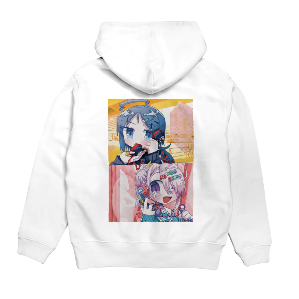 めくじろのもし₂ Hoodie:back