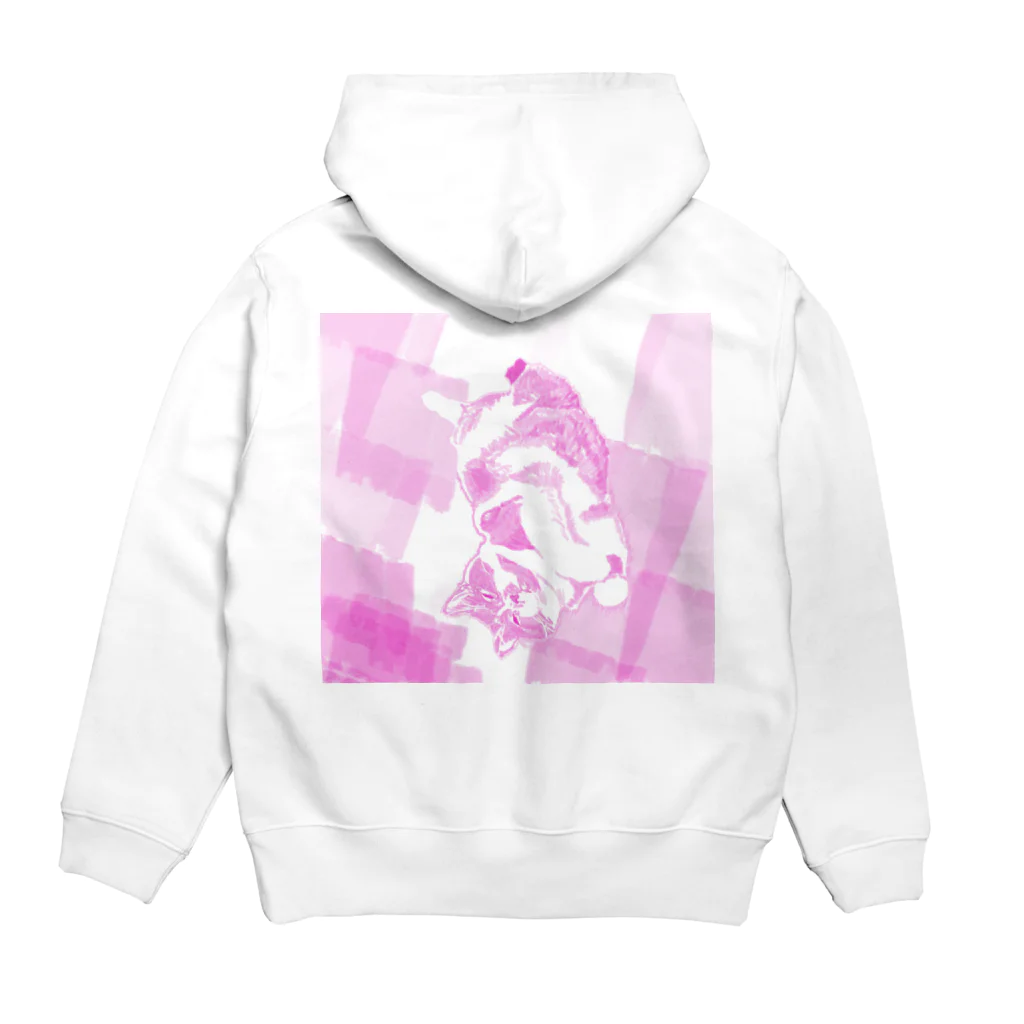 水木レナ＠カクヨム＠なろうのしあわせのスコちゃんｖ Hoodie:back