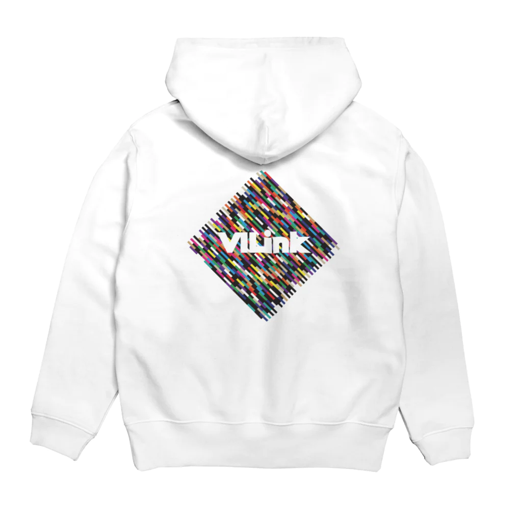 旭陽の【第一弾】VILinkグッズ Hoodie:back