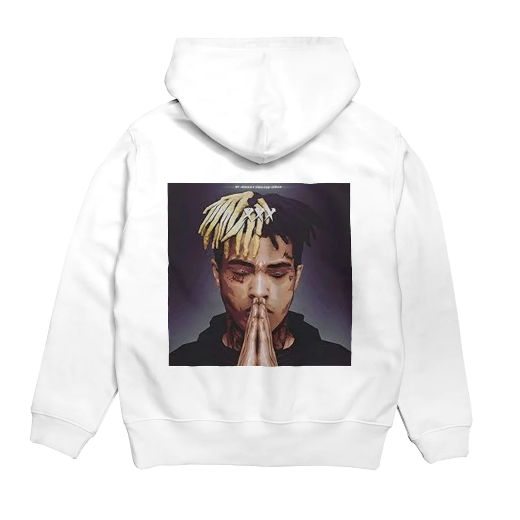 RIPのXXX tentacion   RIPパーカー Hoodie:back