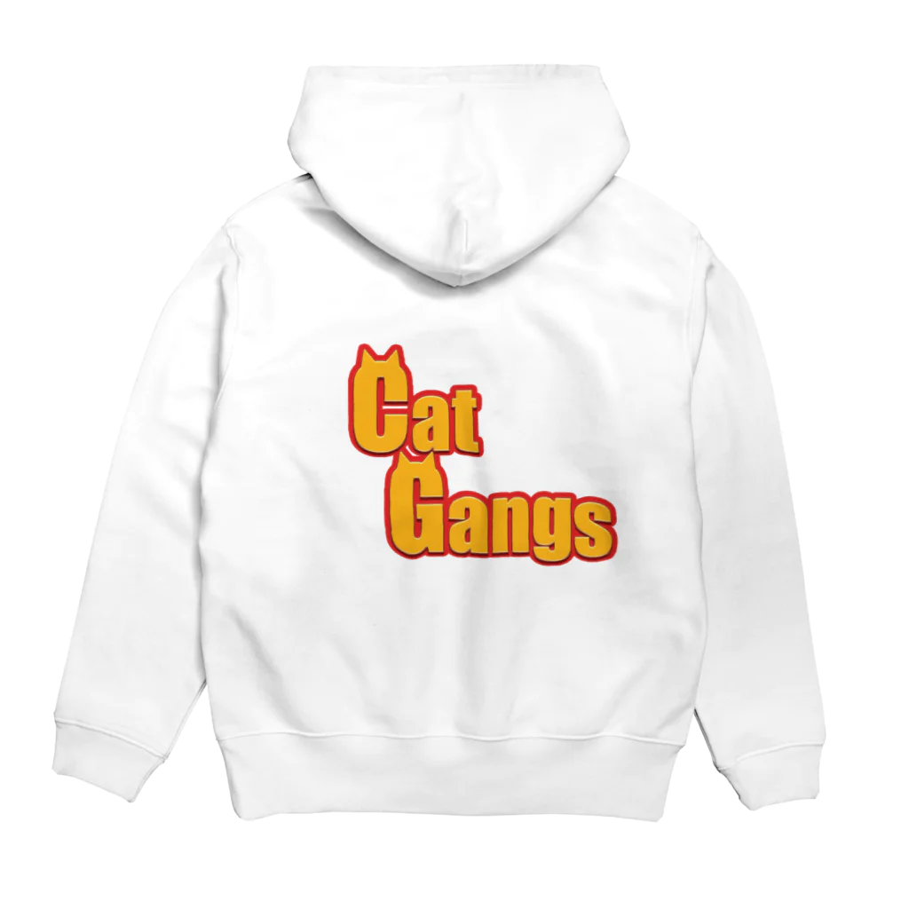 あにまるのcat gangs Hoodie:back