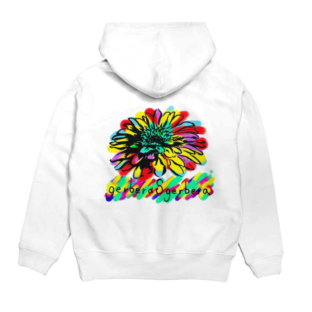 gerberasgerberaのgerberasgerbera Hoodie:back