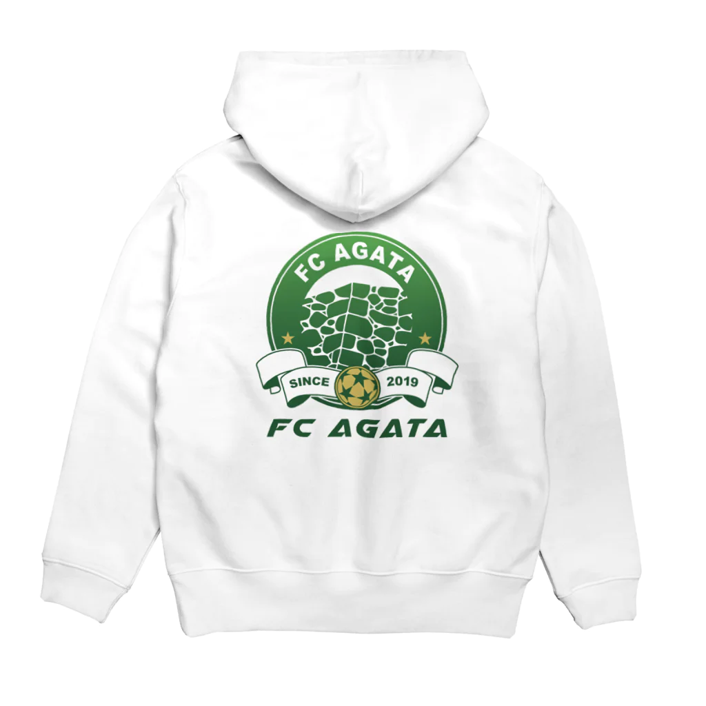 FC延岡AGATA【公式】のFC延岡AGATA「公式ロゴグッズ」 パーカーの裏面